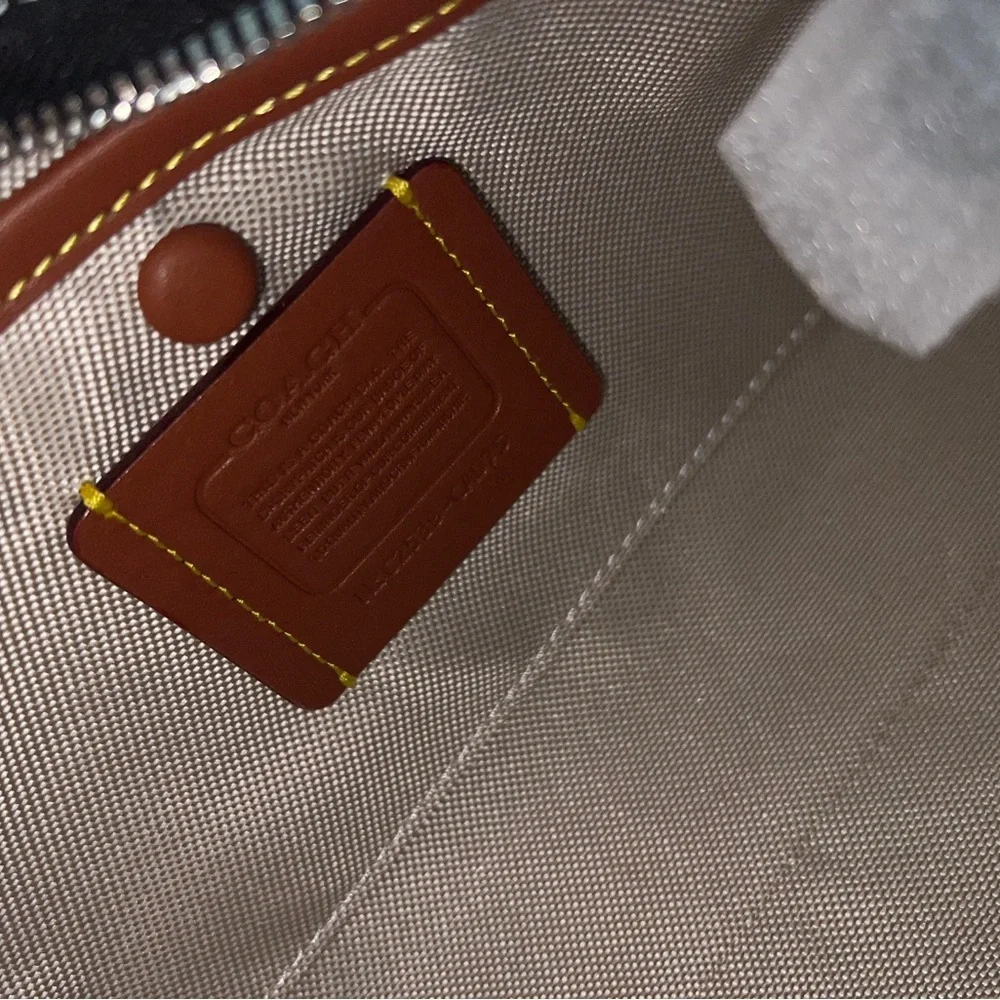 Coach Black Patent Leather Hobo Bag - Picture 4 of 4